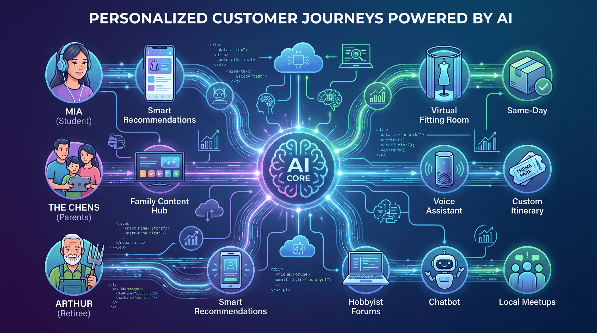Beyond Chatbots: Personalizing Customer Journeys with AI